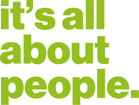 it's all about people.